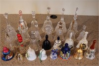 Collection of glass bells