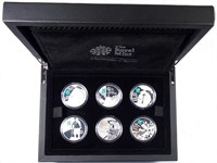 2010 "A Celebration Of Britain" 6 Coin Set.