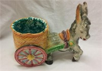 Hand Painted Made In Italy Donkey