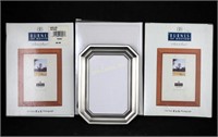 3 New Burnes Premium 4 X 6 Picture Frames Lot