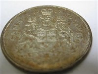 COINS ~ CANADA HALF-DOLLAR 50 CENT 1963 Silver