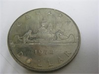 COINS ~ CANADA ONE DOLLAR $1 COIN 1972