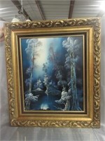 Original Oil Painting - Ornately Framed