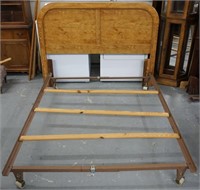 Full or Queen Size Bed Headboard and Rails