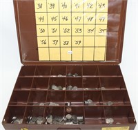 Nickels - Large box, organized by year