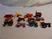 Mini Tractors & Implements - (1) ERTL, (1) England