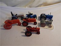 (7) Tractors- Ford, Case, IH, Cockshutt