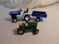 (1) ERTL Ford Tractor/Trailer + a John Deere