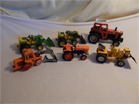 Tractors-1 Buddy L, 2 Tonka, 1 Matchbox Super King