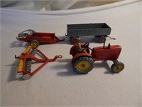 Dinky Tractor, Trailer & Implements