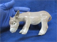 nice Lladro retired donkey figurine (early 1970's)