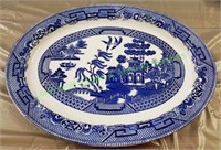 Blue Willow Oval Platter