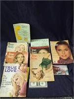 Vintage "True Story" Magazines International