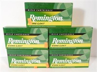 Lot #60K - (5) Full boxes of Remington Core