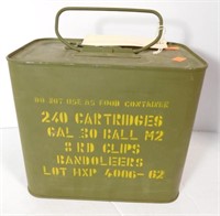 Lot #60A - (1) Sealed military can of 240