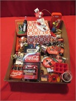 Coca-Cola Collector Items: Matchbox Car,