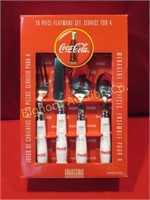 Coca-Cola Flatware Set Service for 4