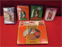 Coca-Cola Playing Cards 6 Decks in Lot