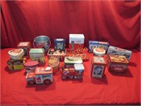 Coca-Cola Collector Tins Various Sizes & Styles