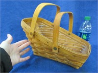 1995 longaberger vegetable basket with handles