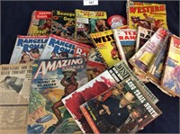 Large Lot of a 1950s western magazines And two