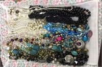 Group of beaded necklaces, (947)