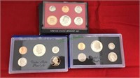 Pair of 1983 proof sets, 1982 proof set, (407)