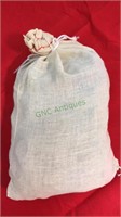 Bag of 7 pounds of wheat pennies, (407)
