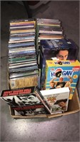 Box lot with double layer of CDs including
