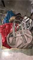 Six ladies purses or handbags all different