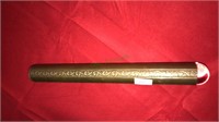 Brass tube kaleidoscope, 9 inches long, (793)