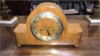 Art Deco mantel clock with the key & the