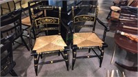 Pair of Nichols and stone Hitchcock arm chairs