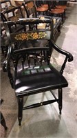 Hitchcock armchair with stenciling, (945)