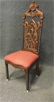 Unique Wood Carved Chair