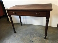 Antique One drawer work table