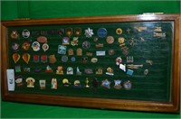 ASSORT. MILITARY,SCOUT,STATE, BOISE BADGES BUTTONS