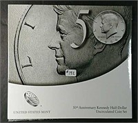 2  50th Anniversary Unc. Kennedy Half Dollar sets