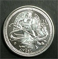2015 Isle of Man  BU 1 oz. Silver Angel coin