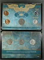 3 Sets of 20th Century coins
