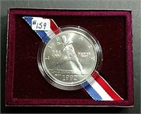 1992  US. Olympic Unc. Silver Comm. Dollar
