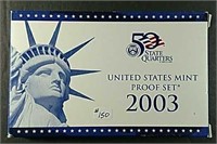 2003  US. Mint Proof set