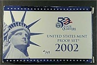 2002  US. Mint proof set