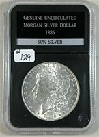 1886  Morgan Dollar  Unc.