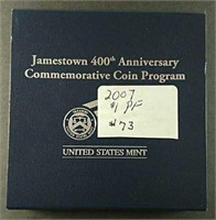 2007  Jamestown Proof Commemorative Silver Dollar