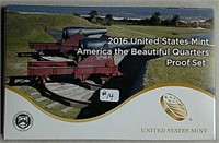 2016  US. Mint  ATB Proof Quarters set