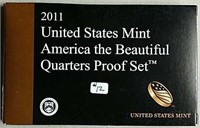 2011  US. Mint  ATB  Proof Quarters set