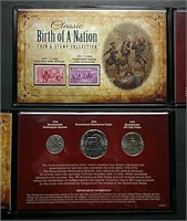 2  Birth of a Nation Coin & Stamp collections