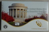 2017  US. Mint  ATB Proof Quarters set