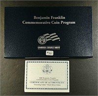 2006 Franklin Proof Commemorative Silver Dollar